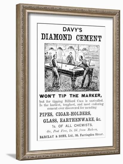 Davy's Diamond Cement-null-Framed Giclee Print