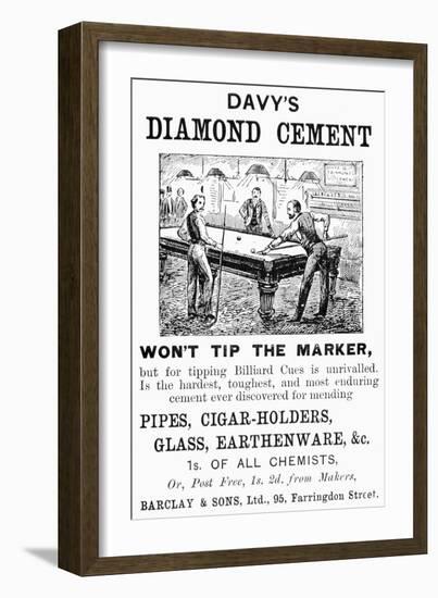 Davy's Diamond Cement-null-Framed Giclee Print