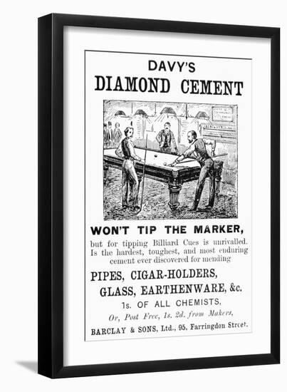 Davy's Diamond Cement-null-Framed Giclee Print