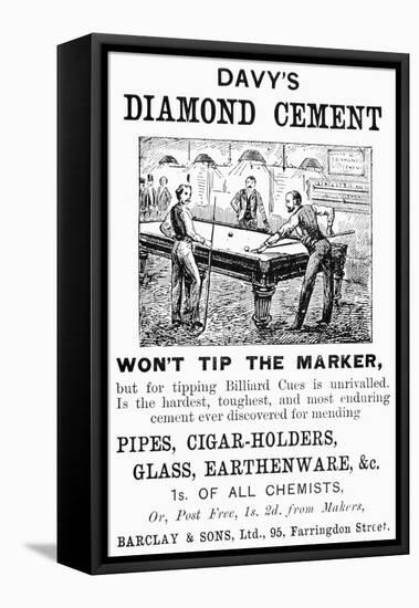 Davy's Diamond Cement-null-Framed Premier Image Canvas