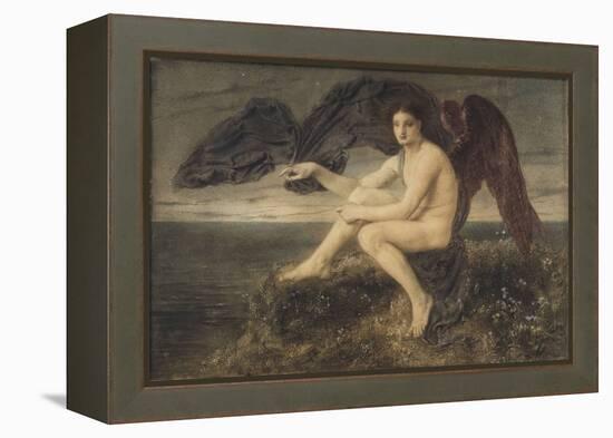 Dawn, 1871 (Oil on Canvas)-Simeon Solomon-Framed Premier Image Canvas