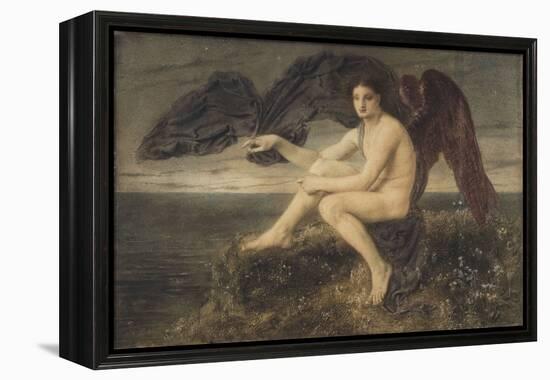 Dawn, 1871 (Oil on Canvas)-Simeon Solomon-Framed Premier Image Canvas