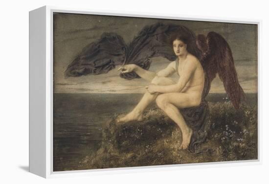 Dawn, 1871 (Oil on Canvas)-Simeon Solomon-Framed Premier Image Canvas