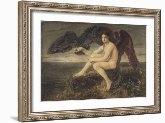 Dawn, 1871 (Oil on Canvas)-Simeon Solomon-Framed Giclee Print