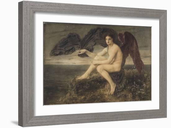 Dawn, 1871 (Oil on Canvas)-Simeon Solomon-Framed Giclee Print