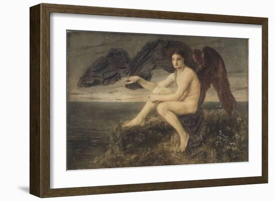 Dawn, 1871 (Oil on Canvas)-Simeon Solomon-Framed Giclee Print