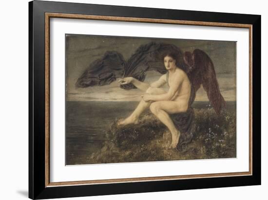 Dawn, 1871 (Oil on Canvas)-Simeon Solomon-Framed Giclee Print