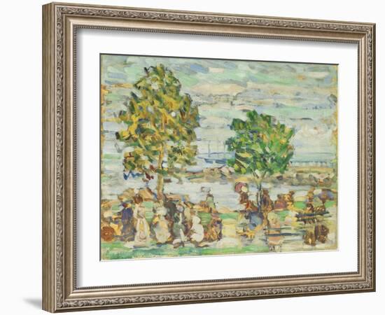 Dawn, 1913-Maurice Brazil Prendergast-Framed Giclee Print