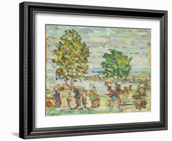 Dawn, 1913-Maurice Brazil Prendergast-Framed Giclee Print