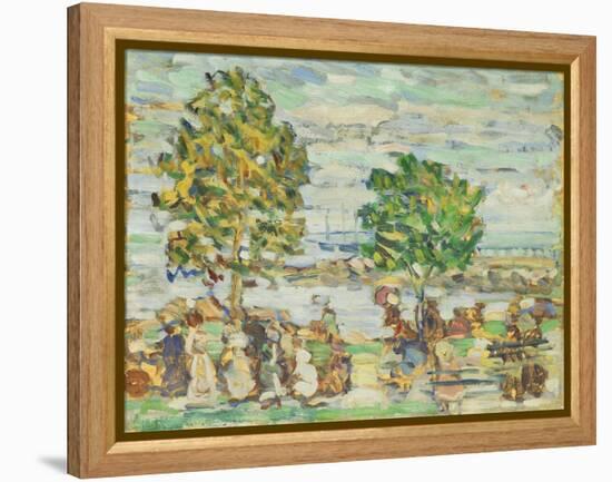 Dawn, 1913-Maurice Brazil Prendergast-Framed Premier Image Canvas