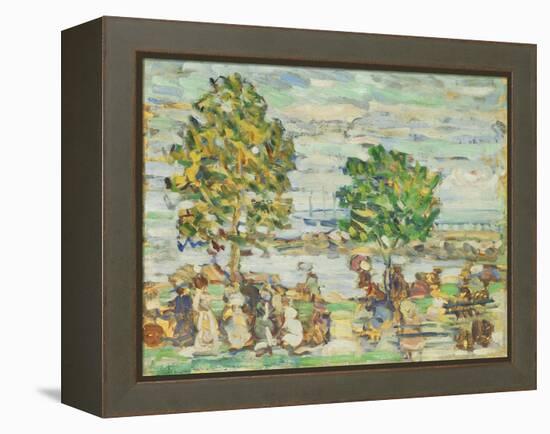 Dawn, 1913-Maurice Brazil Prendergast-Framed Premier Image Canvas