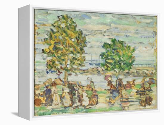 Dawn, 1913-Maurice Brazil Prendergast-Framed Premier Image Canvas