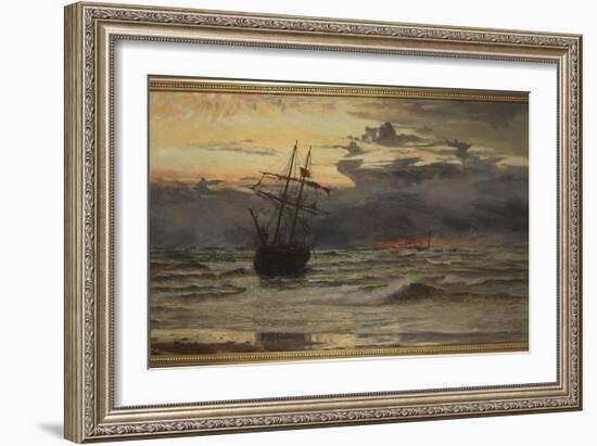 Dawn after the Storm-William Lionel Wyllie-Framed Giclee Print