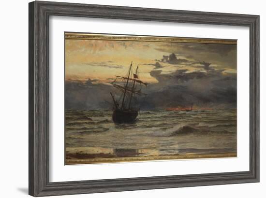 Dawn after the Storm-William Lionel Wyllie-Framed Giclee Print