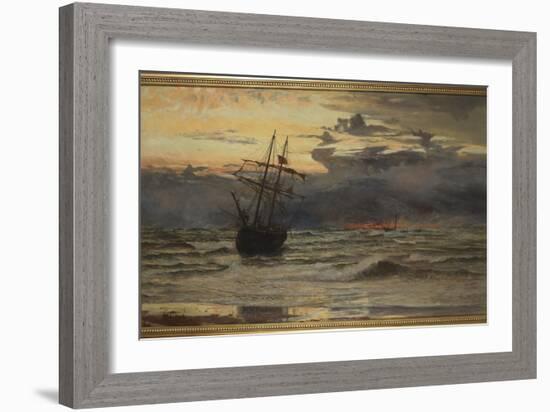 Dawn after the Storm-William Lionel Wyllie-Framed Giclee Print