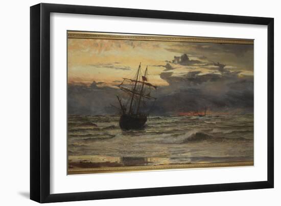 Dawn after the Storm-William Lionel Wyllie-Framed Giclee Print