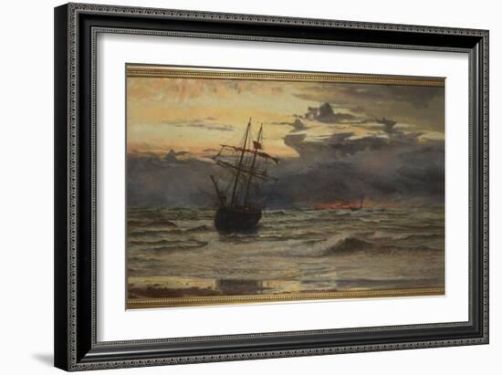 Dawn after the Storm-William Lionel Wyllie-Framed Giclee Print