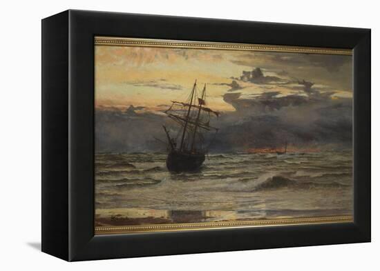 Dawn after the Storm-William Lionel Wyllie-Framed Premier Image Canvas