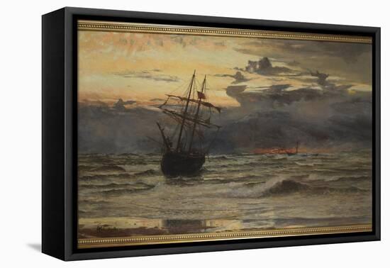 Dawn after the Storm-William Lionel Wyllie-Framed Premier Image Canvas