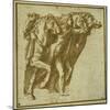 Dawn: Apollo with the Horses of the Sun-Giulio Romano-Mounted Giclee Print
