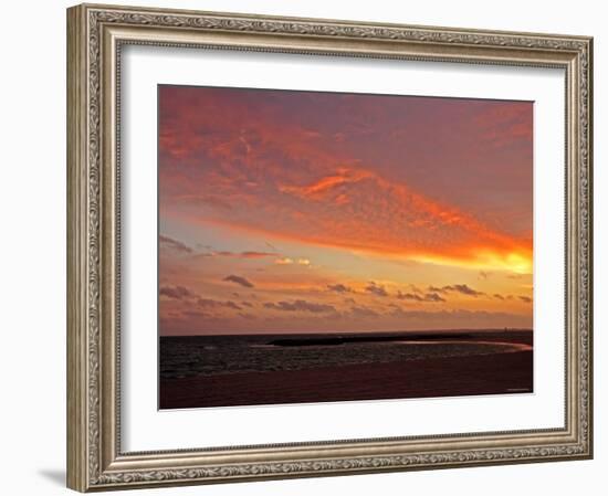 Dawn at Beach-null-Framed Photographic Print