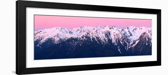 Dawn at Hurricane Ridge-Douglas Taylor-Framed Photo