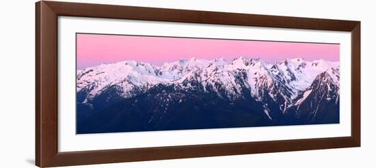 Dawn at Hurricane Ridge-Douglas Taylor-Framed Photo