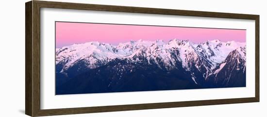 Dawn at Hurricane Ridge-Douglas Taylor-Framed Photo