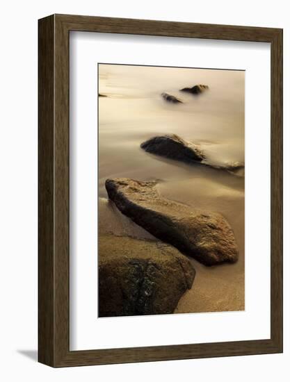 Dawn at Sand Beach in Maine's Acadia National Park-Jerry & Marcy Monkman-Framed Photographic Print