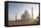 Dawn at the Taj Mahal, UNESCO World Heritage Site, Agra, Uttar Pradesh, India, Asia-Ben Pipe-Framed Premier Image Canvas