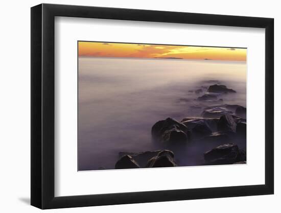 Dawn at Wallis Sands State Park in Rye, New Hampshire-Jerry & Marcy Monkman-Framed Photographic Print