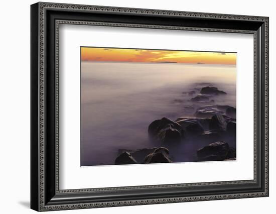Dawn at Wallis Sands State Park in Rye, New Hampshire-Jerry & Marcy Monkman-Framed Photographic Print