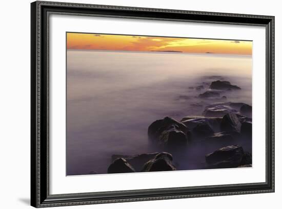 Dawn at Wallis Sands State Park in Rye, New Hampshire-Jerry & Marcy Monkman-Framed Photographic Print