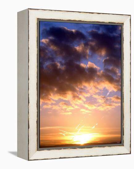 Dawn Breaks Over Southern England at the Start of Partial Solar Eclipse, October 2005-null-Framed Premier Image Canvas