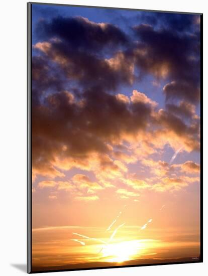 Dawn Breaks Over Southern England at the Start of Partial Solar Eclipse, October 2005-null-Mounted Photographic Print