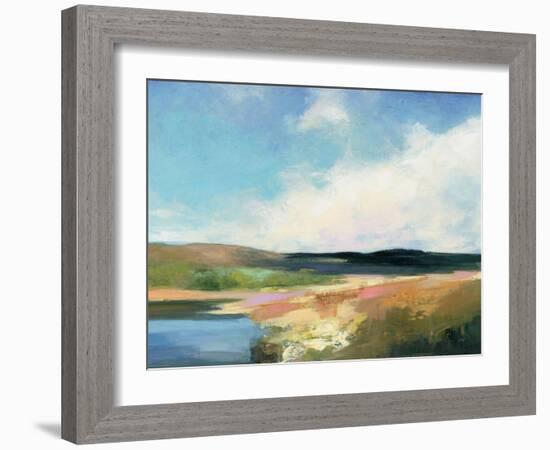 Dawn by the Water Crop-Julia Purinton-Framed Art Print