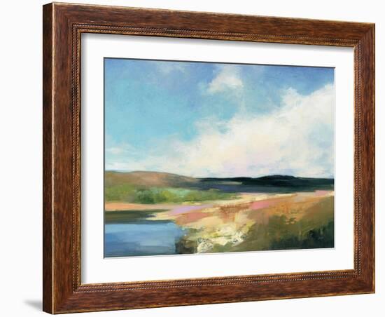 Dawn by the Water Crop-Julia Purinton-Framed Art Print