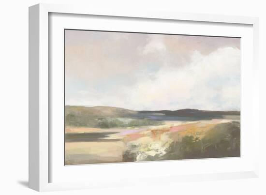 Dawn by the Water Neutral-Julia Purinton-Framed Art Print