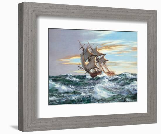 Dawn Chase-Montague Dawson-Framed Premium Giclee Print