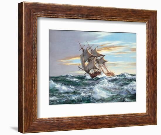 Dawn Chase-Montague Dawson-Framed Art Print