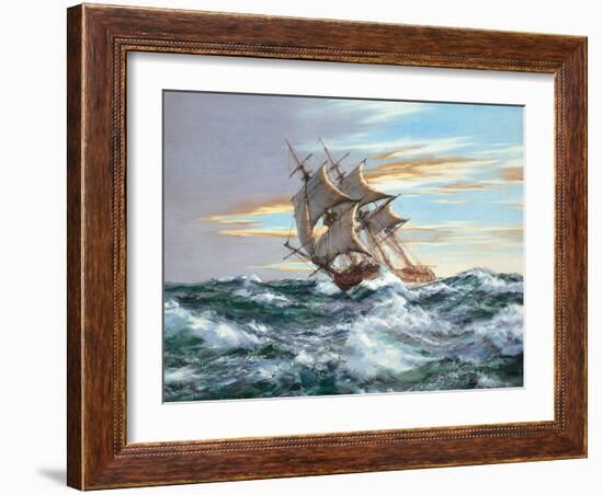 Dawn Chase-Montague Dawson-Framed Art Print