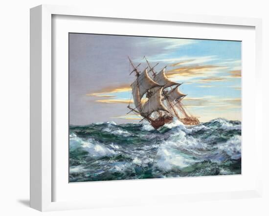 Dawn Chase-Montague Dawson-Framed Art Print