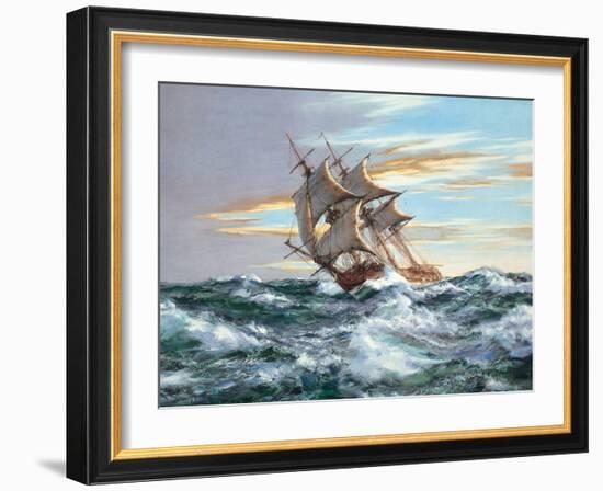 Dawn Chase-Montague Dawson-Framed Premium Giclee Print