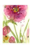 Pink Flower in the Snow-Dawn Derman-Art Print