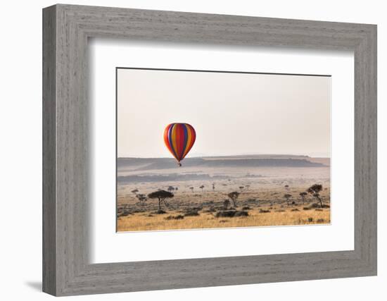 Dawn Hot Air Balloon Ride, Masai Mara National Reserve, Kenya, East Africa, Africa-Ann and Steve Toon-Framed Photographic Print