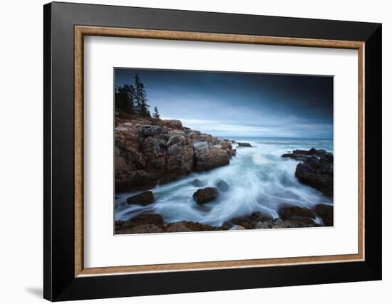 Dawn in Acadia-Michael Hudson-Framed Art Print