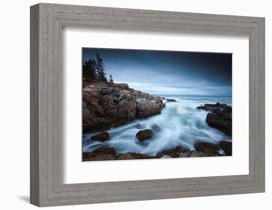 Dawn in Acadia-Michael Hudson-Framed Art Print