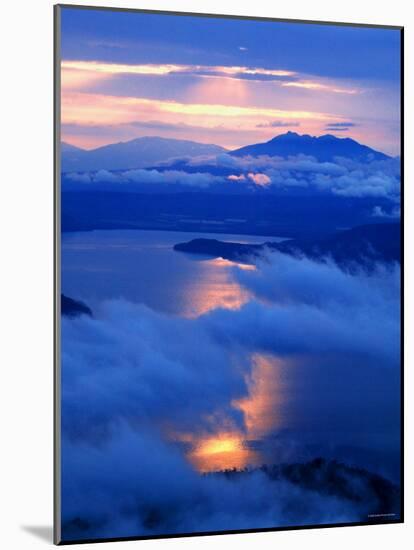 Dawn in Lake Kussharo-null-Mounted Photographic Print