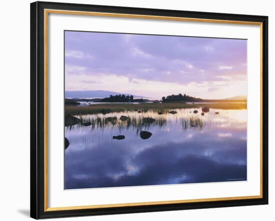 Dawn Light on Loch Ba on Desolate Rannoch Moor, Highlands, Scotland-Louise Murray-Framed Photographic Print