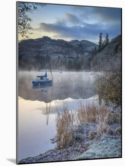 Dawn light over Glenridding on Ullswater, Lake District National Park, Cumbria, England-John Potter-Mounted Photographic Print